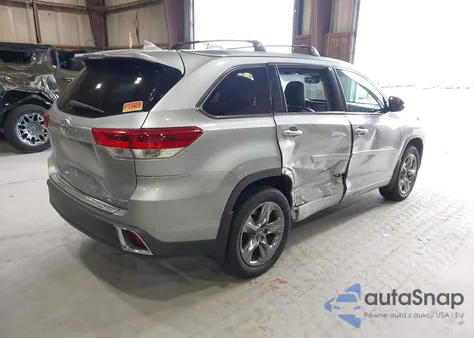 2017 Toyota Highlander Limited Platinum из США, поврежденный, VIN 5TDDZRFH6HS379569